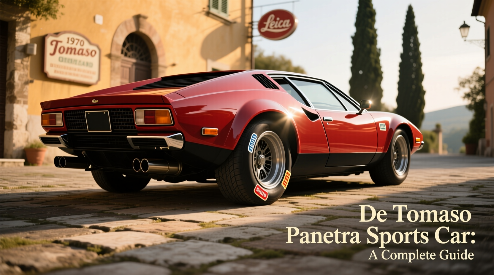 de tomaso pantera sports car