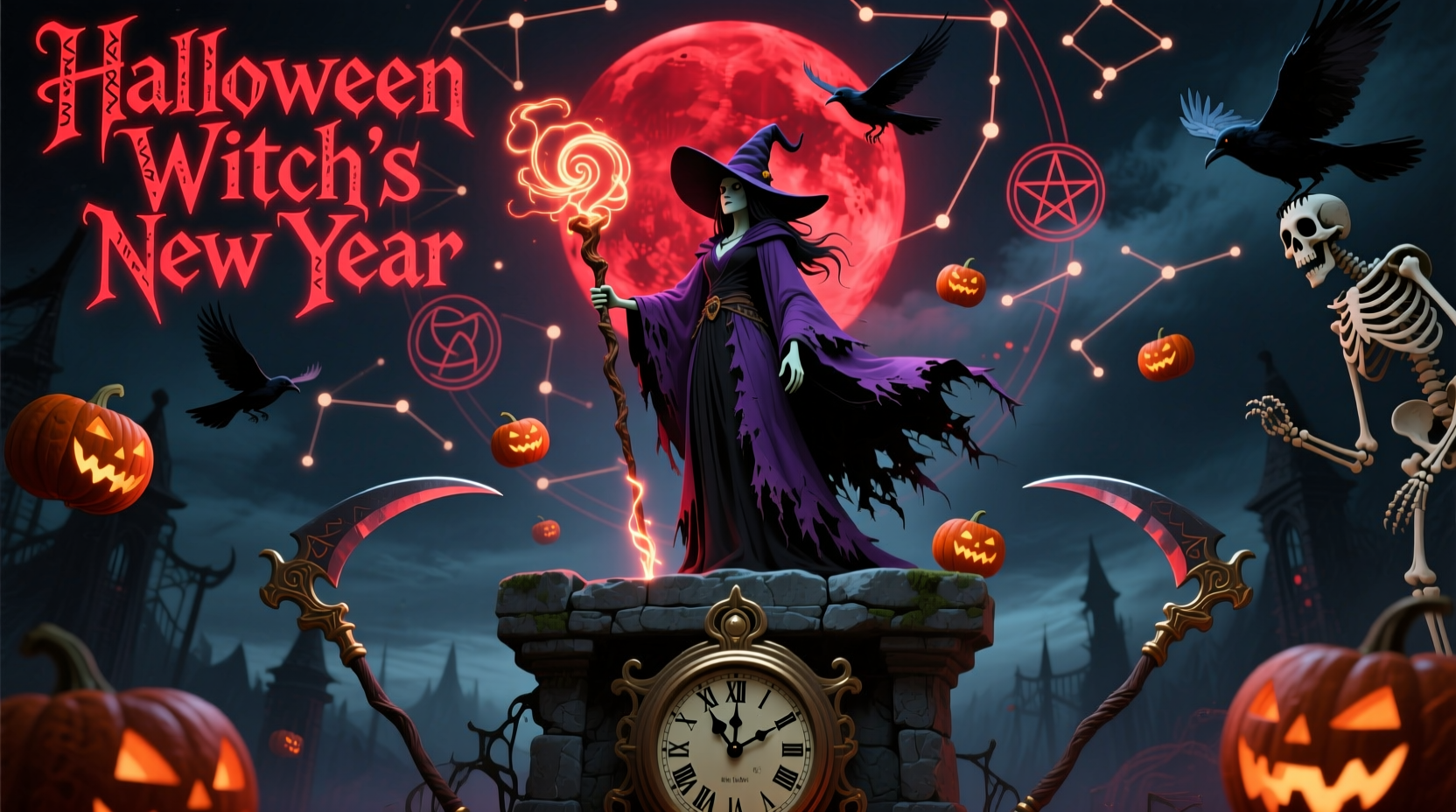 is halloween witches new year