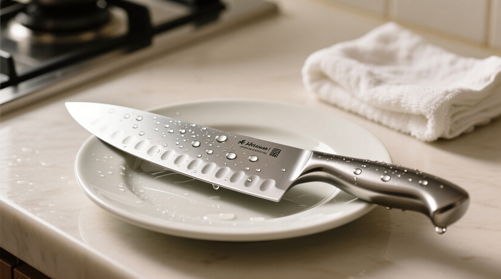 always dry your knives after washing them to keep them
