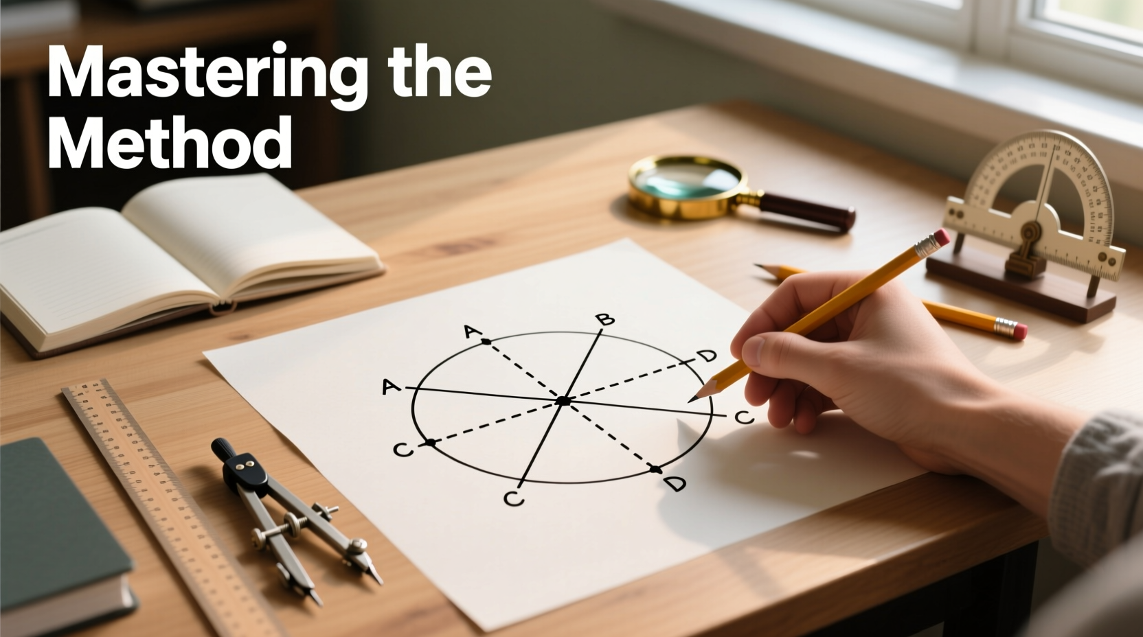 mastering the method a clear and practical guide to finding the center of any circle