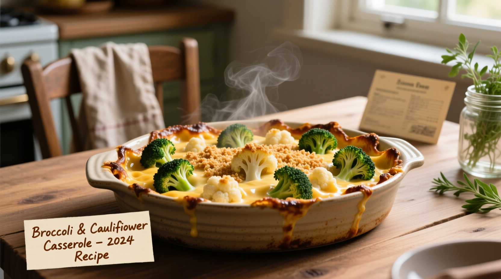 Perfect Broccoli Cauliflower Casserole Recipe in 45 Minutes