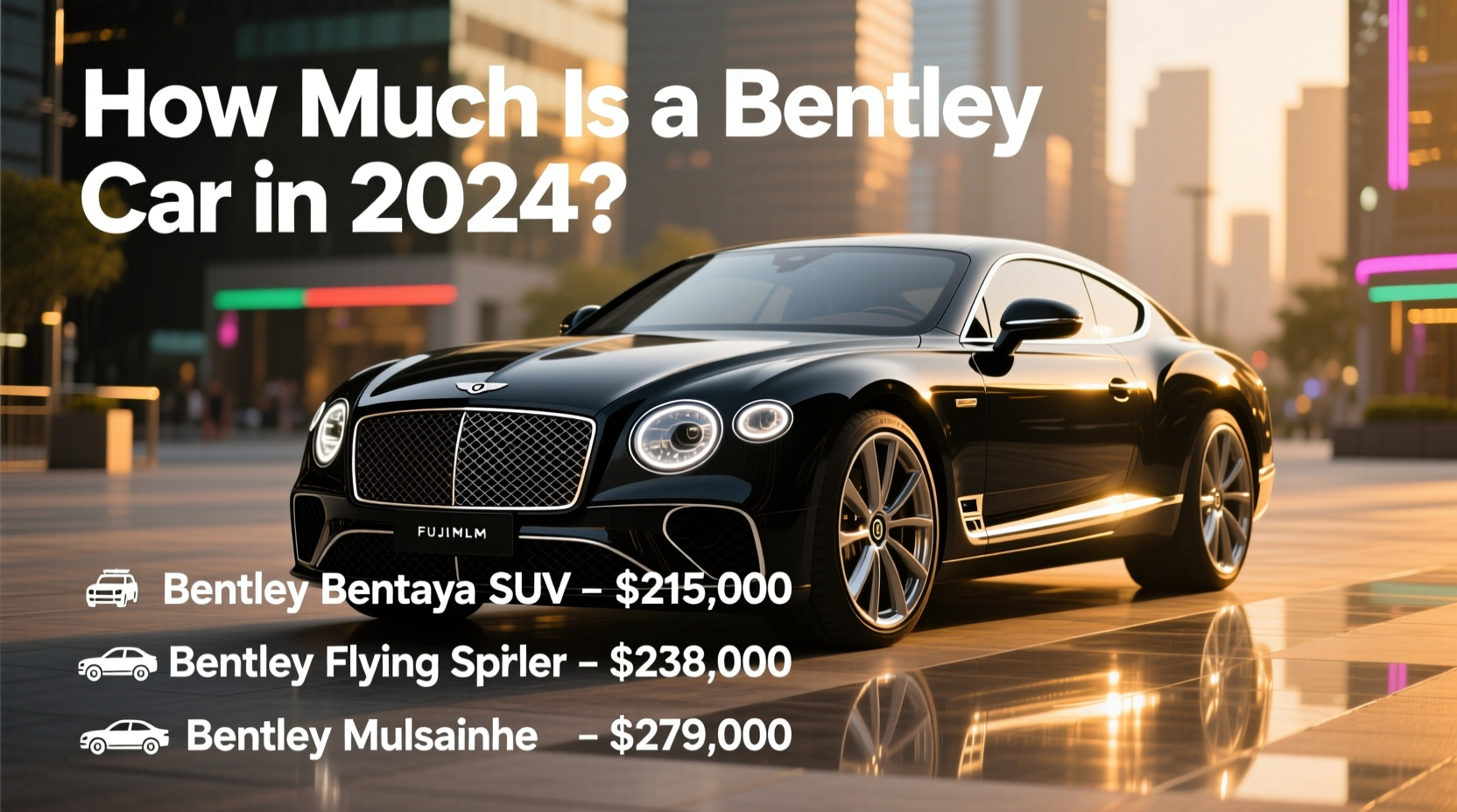 how much is bentley car