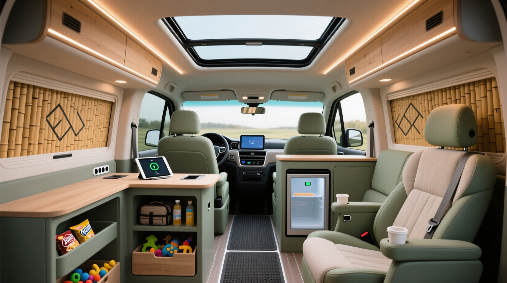 W639 Interior for Family Road Trips: Space, Comfort & Practicality