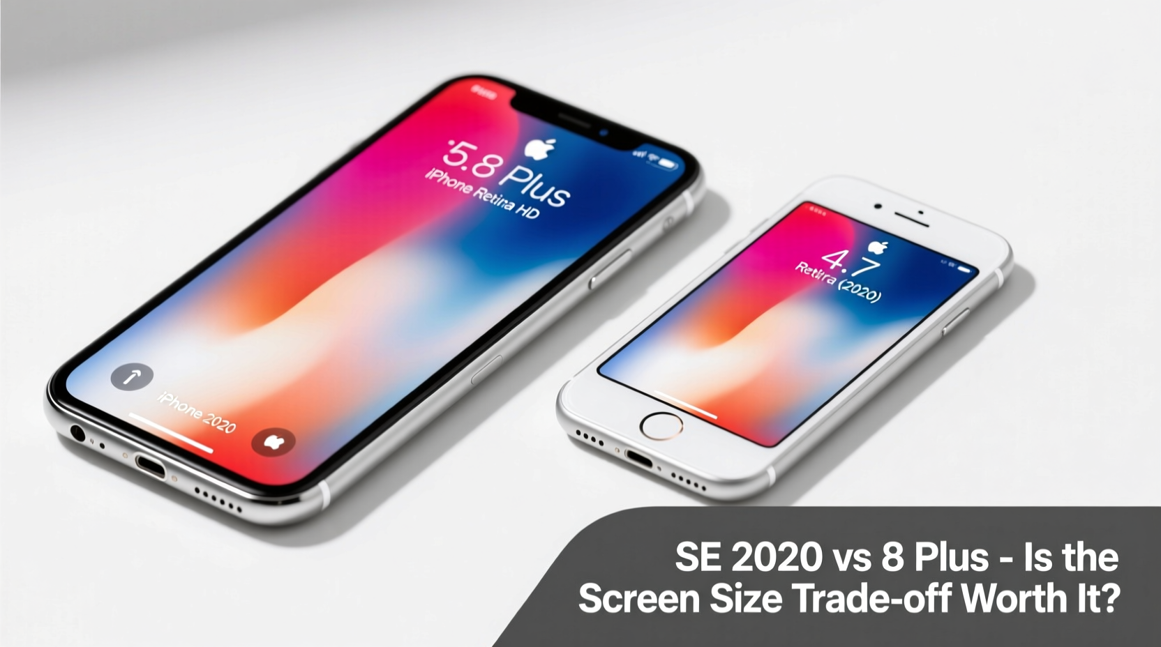 iphone 8 plus vs iphone se 2020 is the se really worth the downgrade in screen size