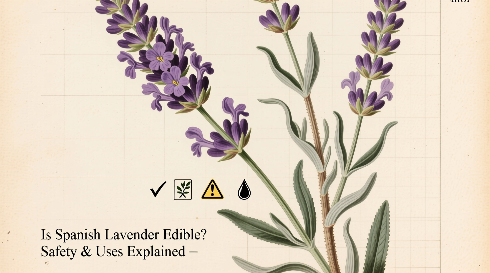 Is Spanish Lavender Edible? Safety & Uses Explained
