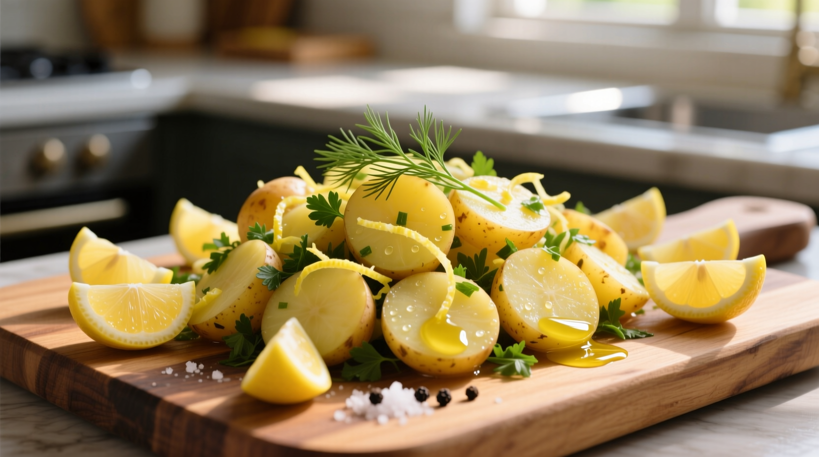 Perfect Lemon Potato Salad: Bright & Creamy Recipe