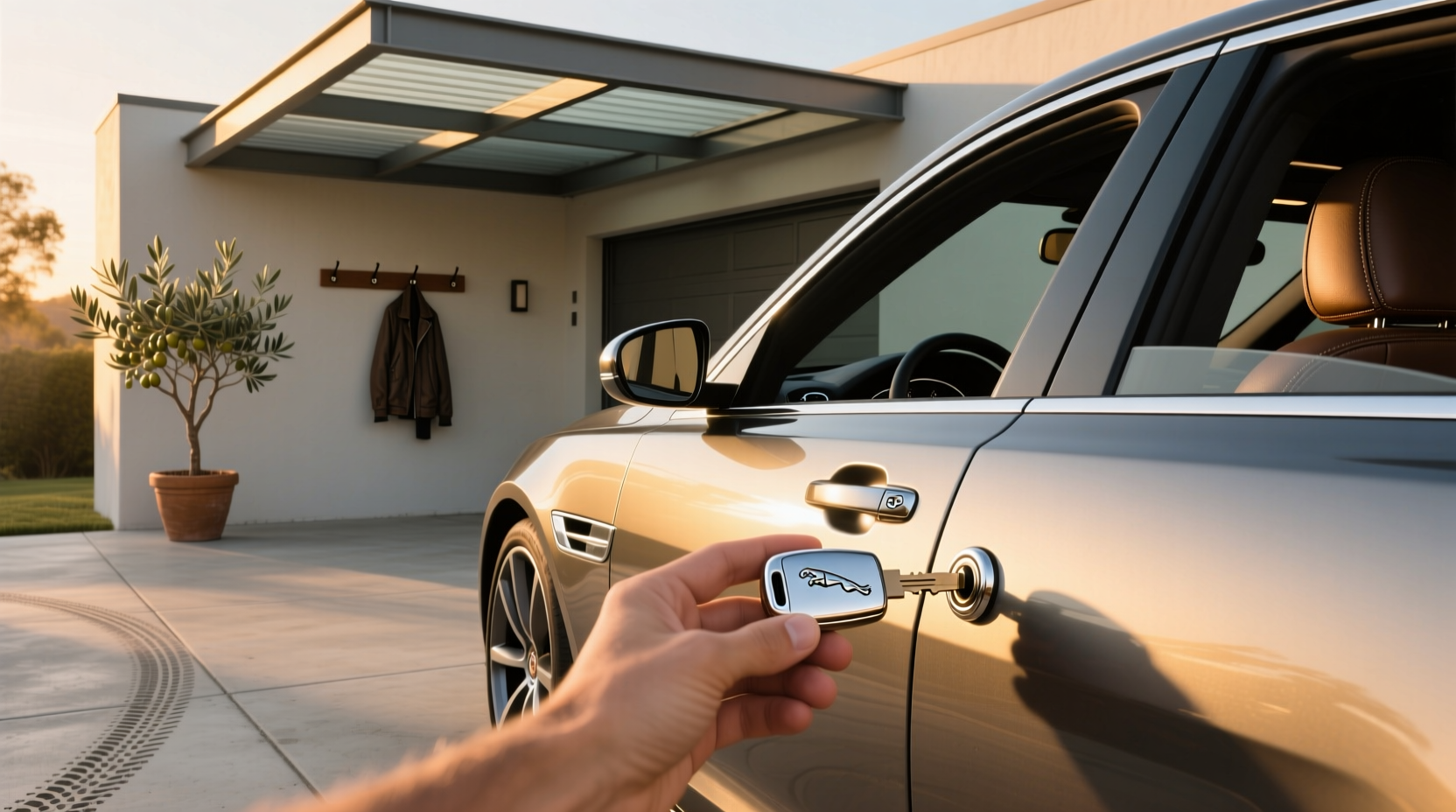 How to choose jaguar xf key,How to open Jaguar XF with manual key?