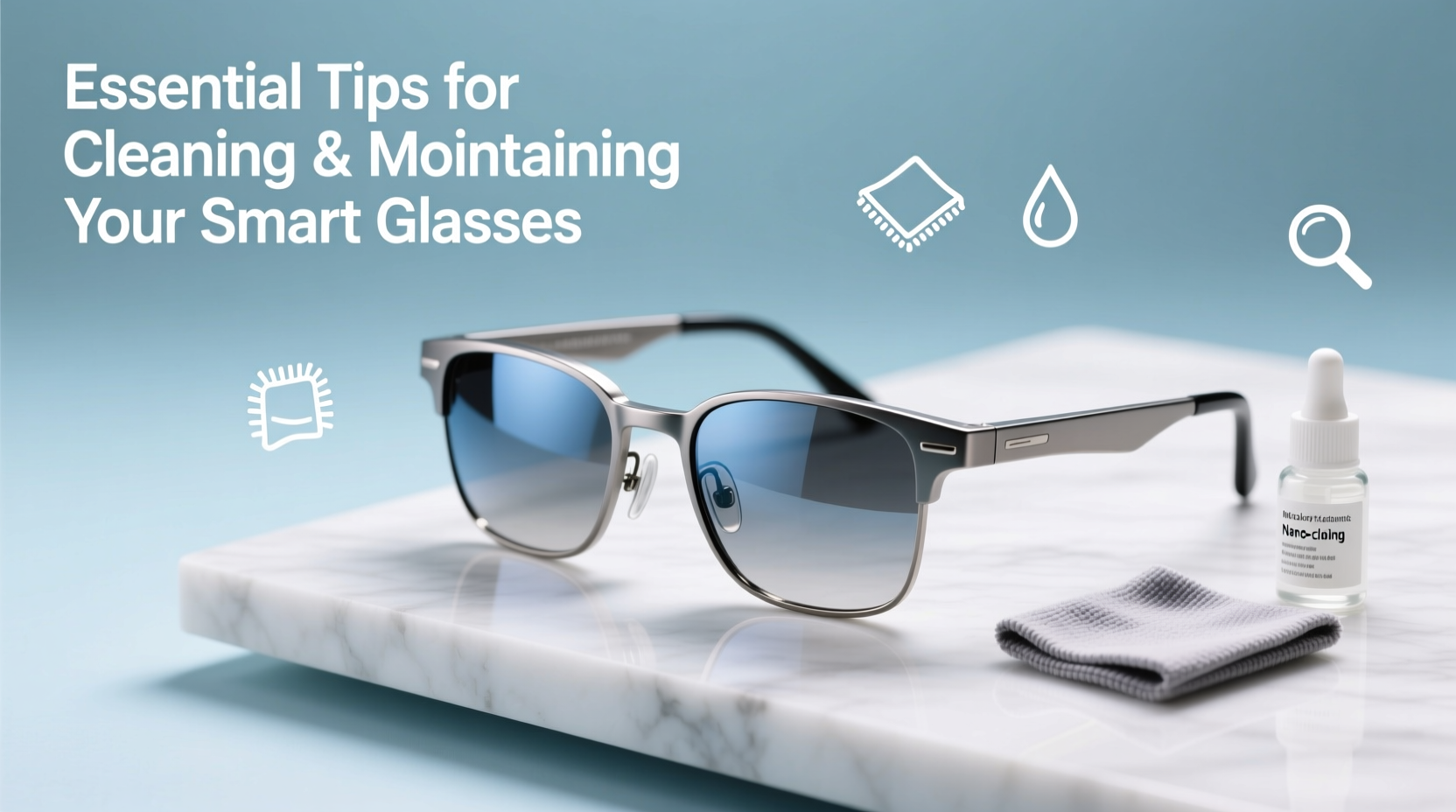 essential tips for cleaning and maintaining your smart glasses for long lasting performance