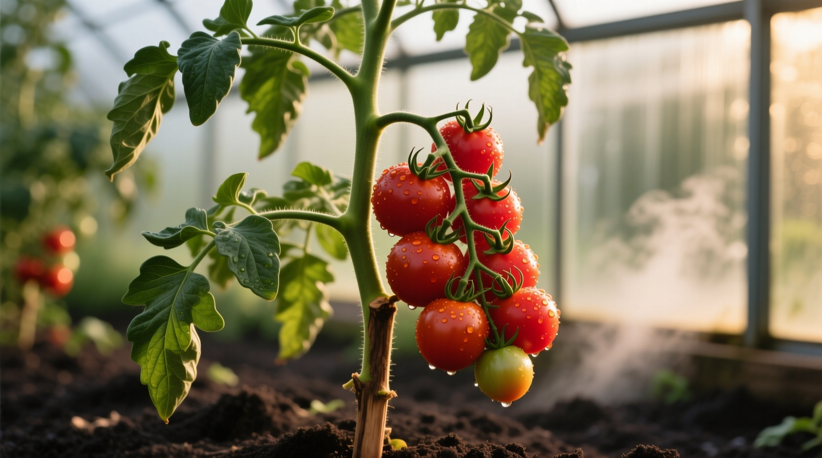 Perfectly Pruned Tomato Plant: Structure & Benefits
