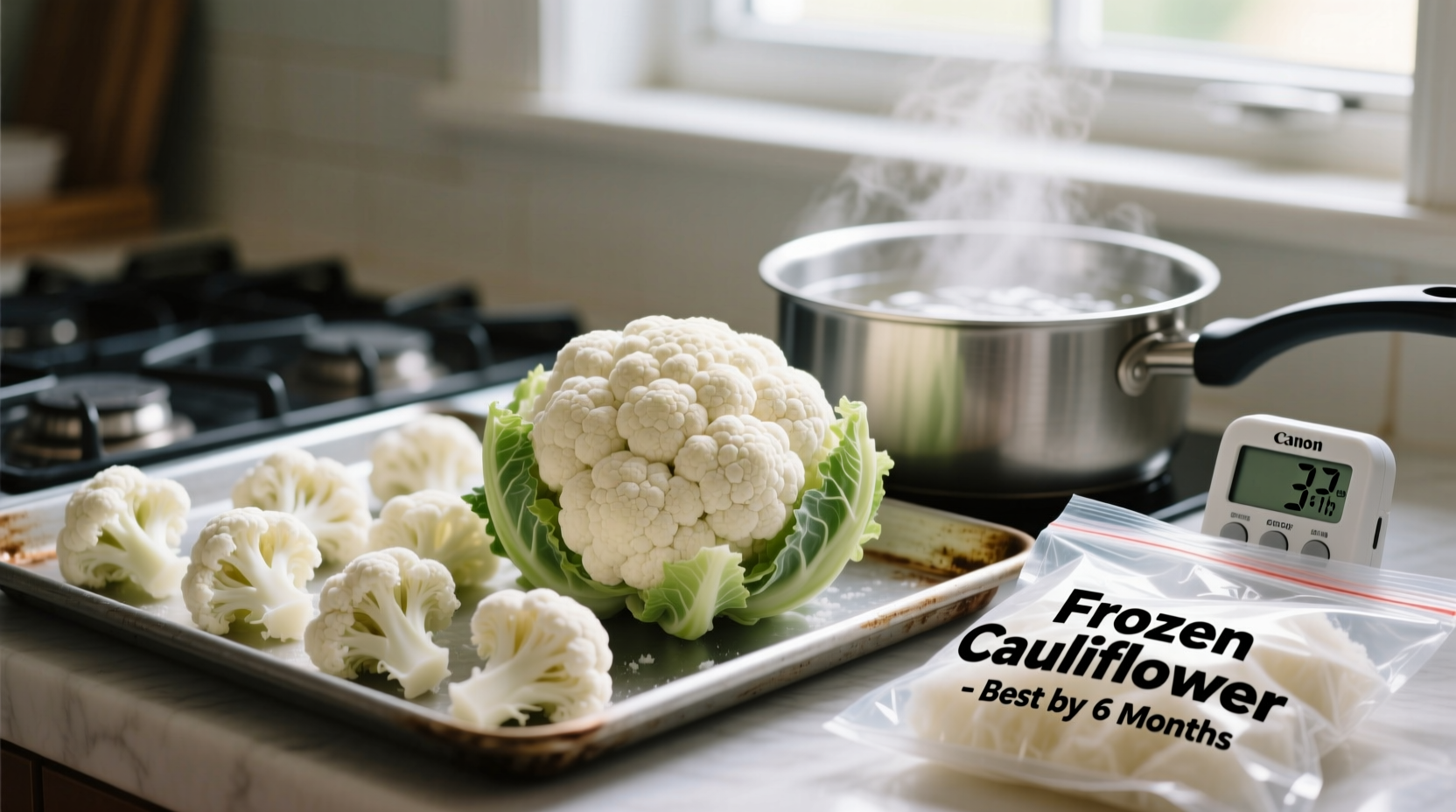 can cauliflower be frozen
