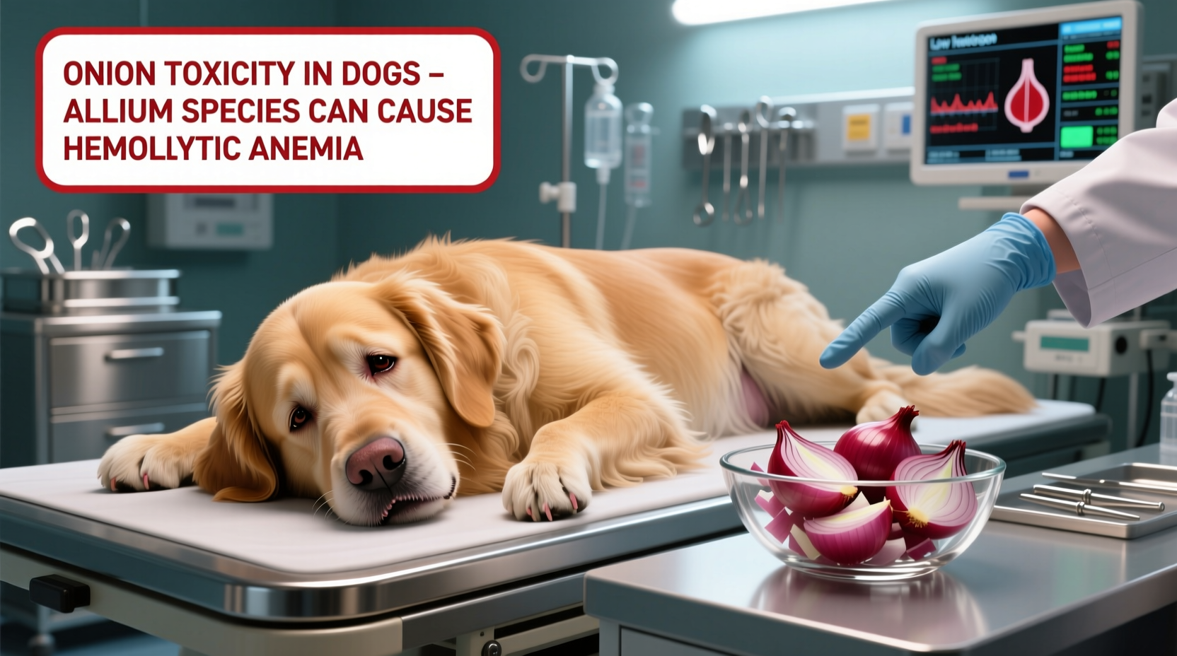 Onion Poisoning in Dogs: Symptoms, Treatment & Prevention