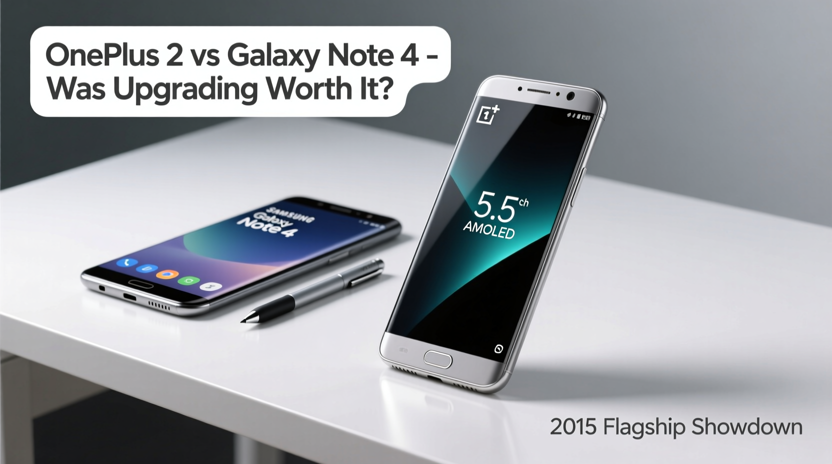 oneplus 2 vs galaxy note 4 was upgrading from the note 4 really worth it