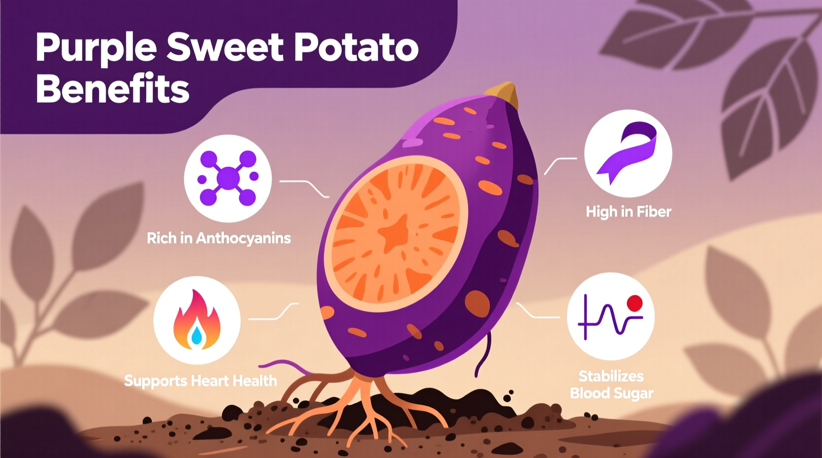Purple Sweet Potato Benefits: Science-Backed Health Advantages