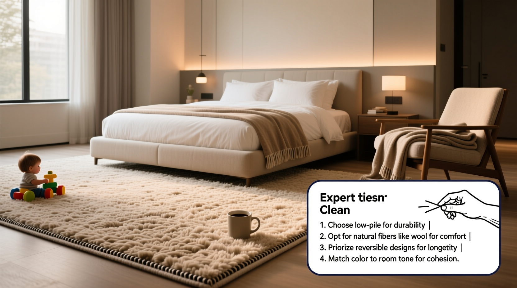 expert tips for choosing the perfect bedroom carpet comfort style and practicality explained