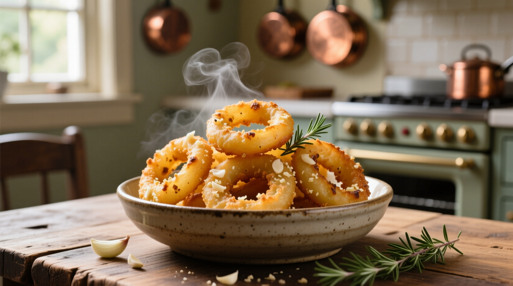 baked onion rings