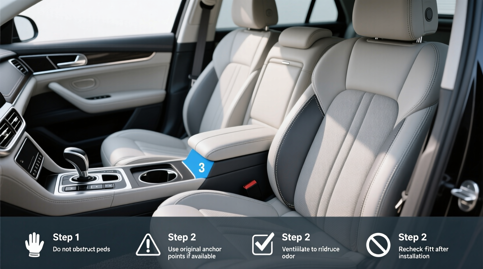 How to Choose Custom Fit Leather Car Seat Covers: Buying Guide