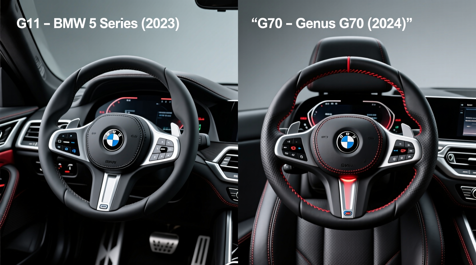 g11 vs g70 steering wheel comparison