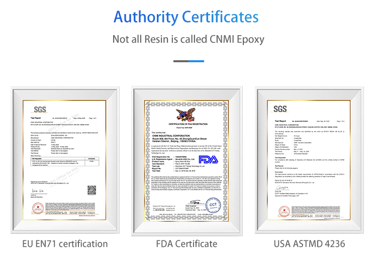 CNMI Epoxy Resin AB Glue TC110 1:1 Crystal Clear Epoxy Resin for Wood Table Top Countertop Coating Non Toxic