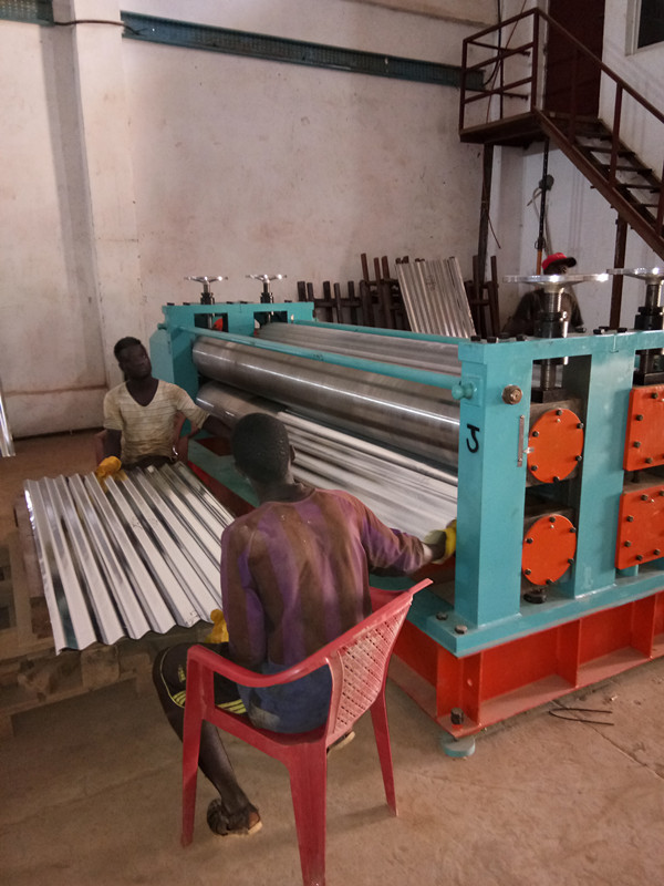 3.6 m Barrel corrugated roofing sheet making machine