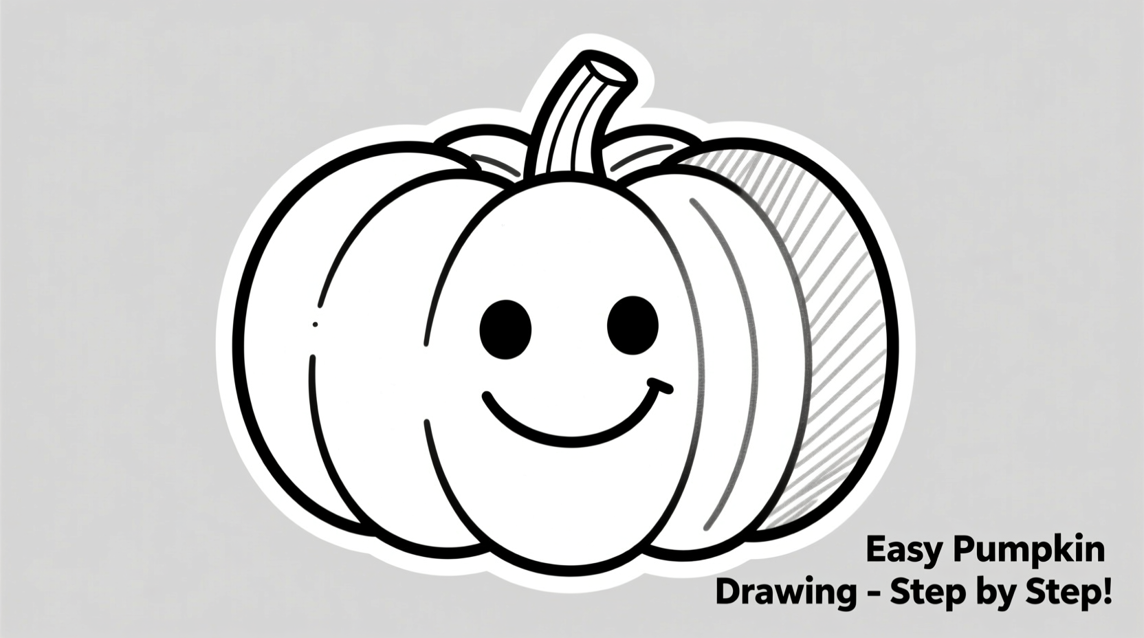 easy step by step guide how to draw a pumpkin for beginners with simple techniques