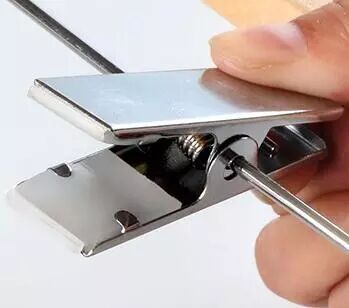 High Quality Custom Logo Natural Color Trouser Hangers Wooden Clip Hanger for Pants