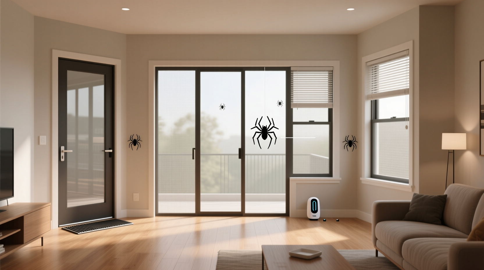 how to make your home less welcoming to spiders