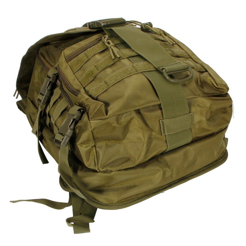 批发户外防水徒步旅行生存军包黑色军用战术背包