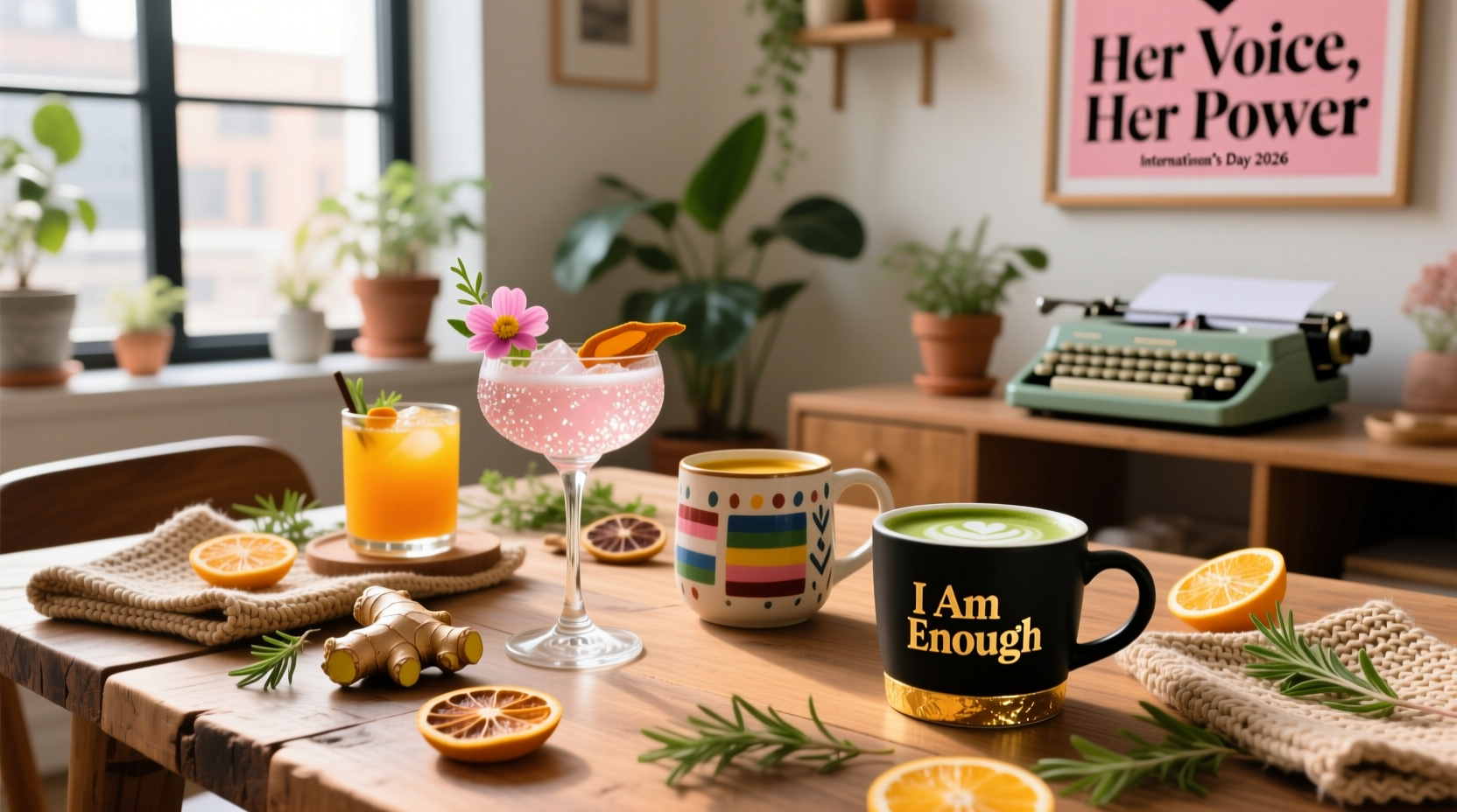 international womens day drinks