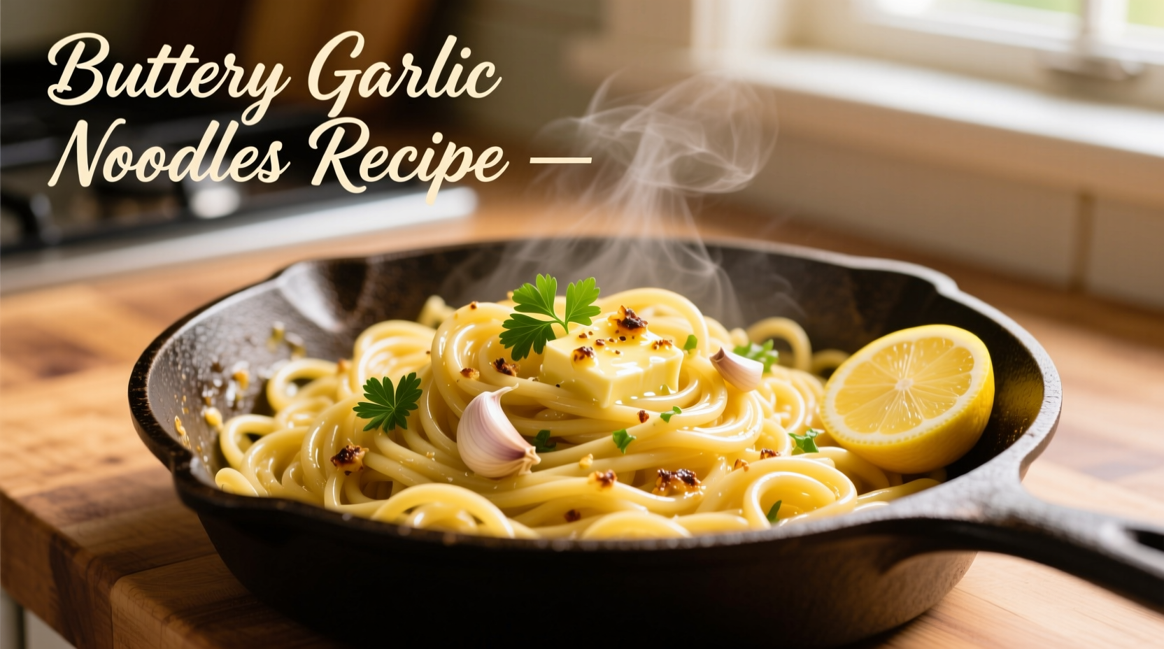 buttery garlic noodles recipe