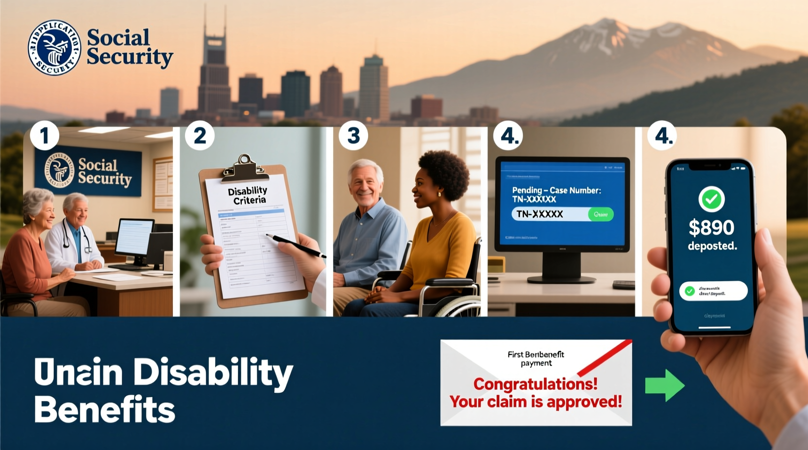 a step by step guide to getting disability benefits in tennessee what you need to know