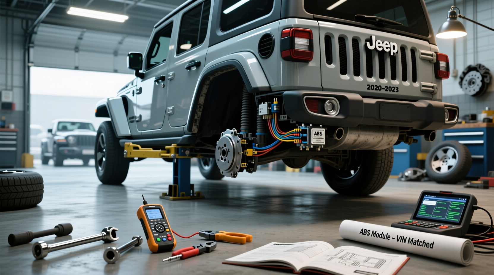 How to Repair or Replace a Jeep Wrangler ABS Module
