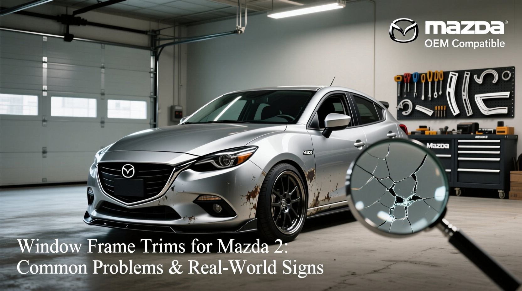 How to Choose Window Frame Trims for Mazda 2: Buying Guide