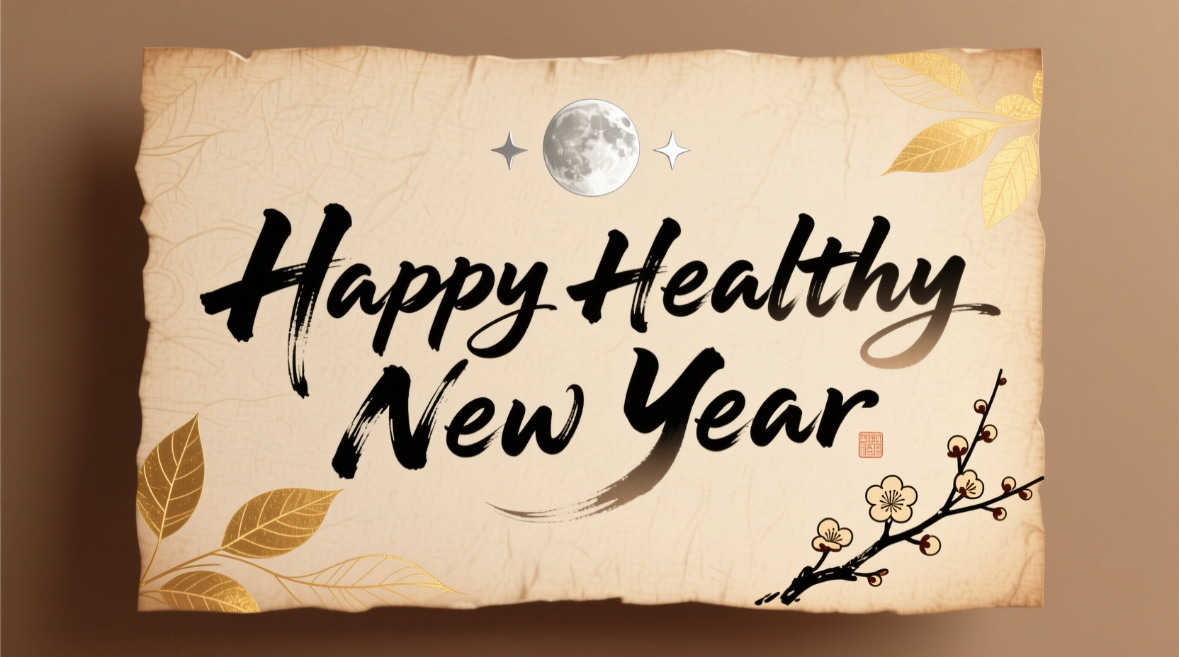 how to write happy healthy new year