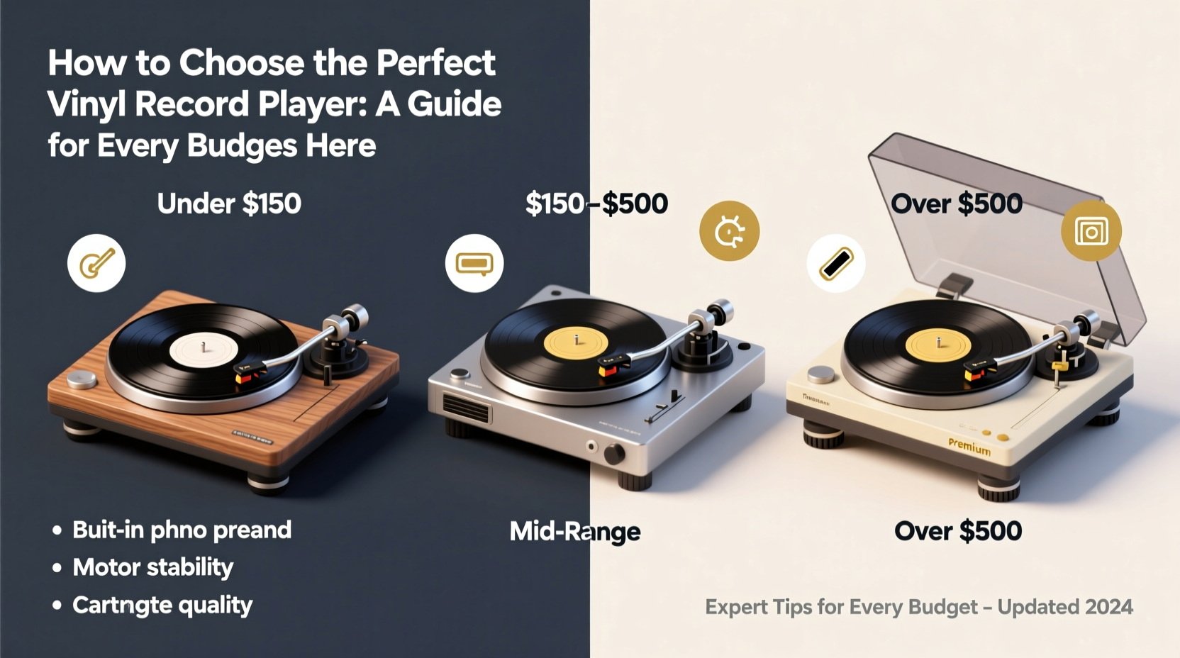 how to choose the perfect vinyl record player a buyers guide for every budget