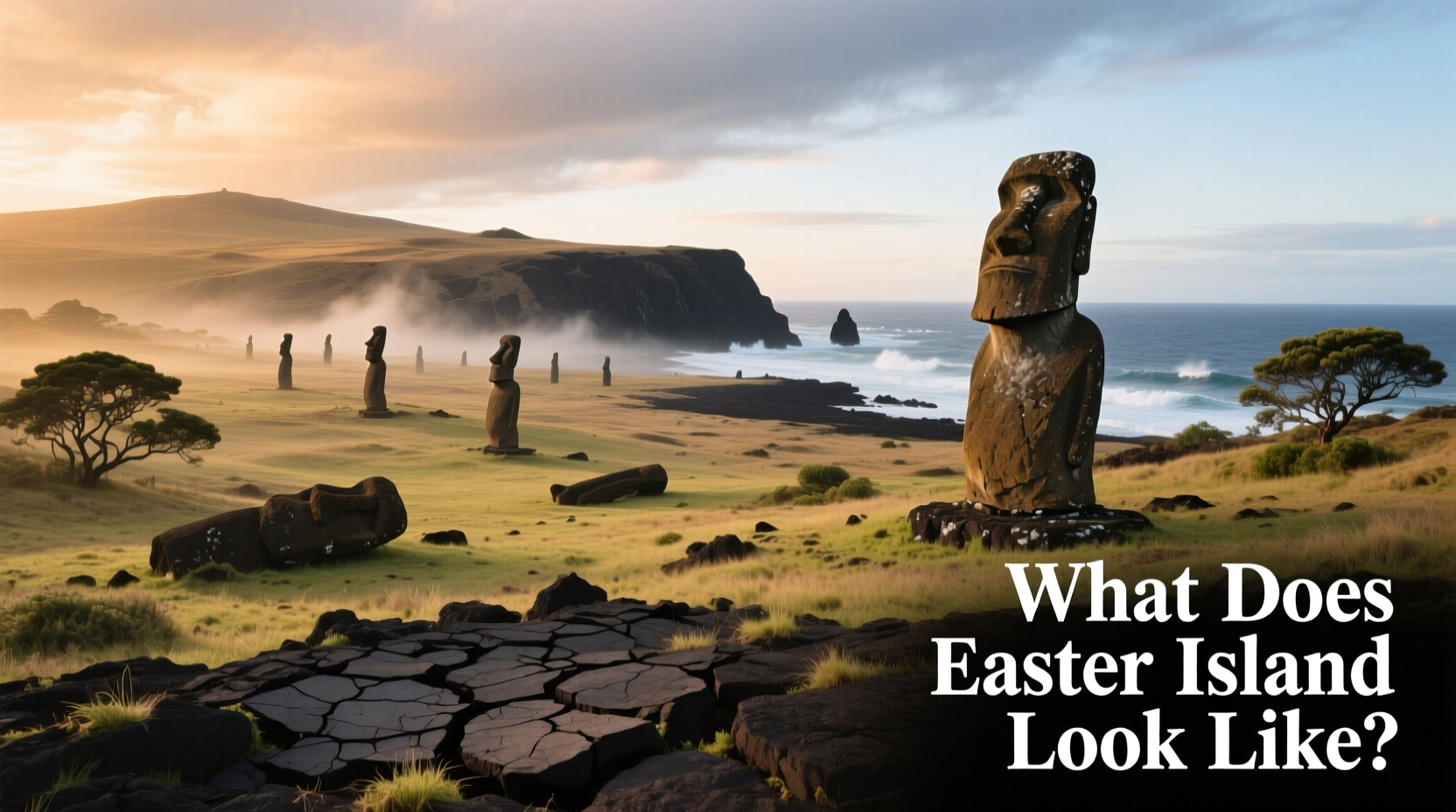what does easter island look like