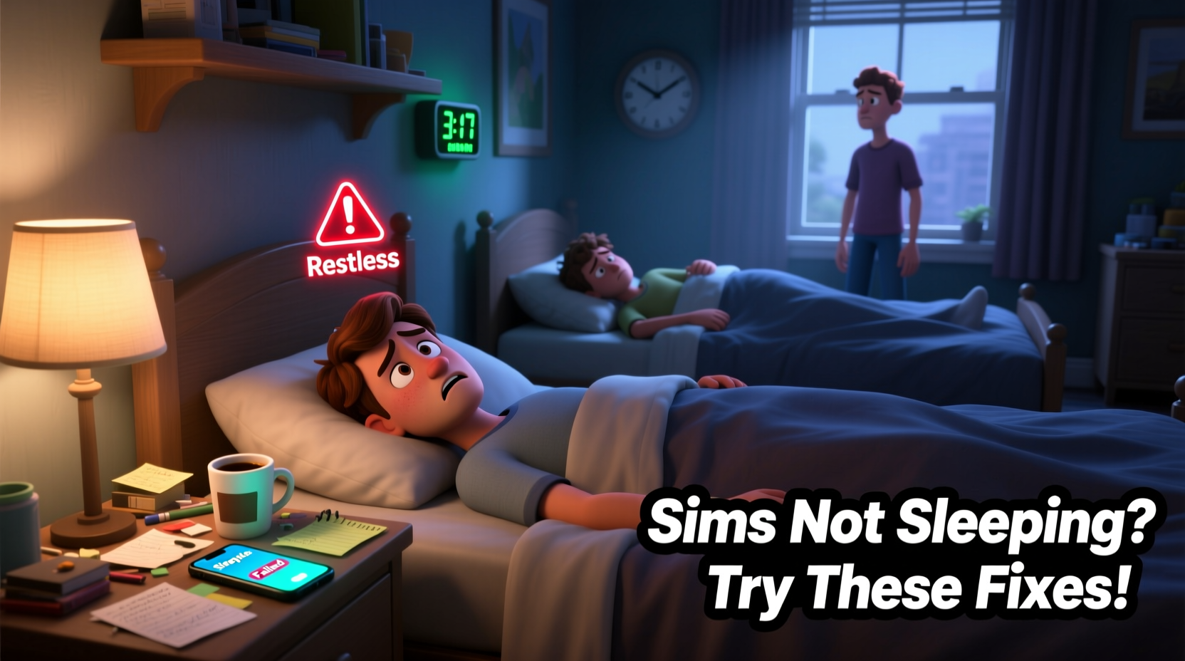 sims not sleeping troubleshooting fixes for restless sims