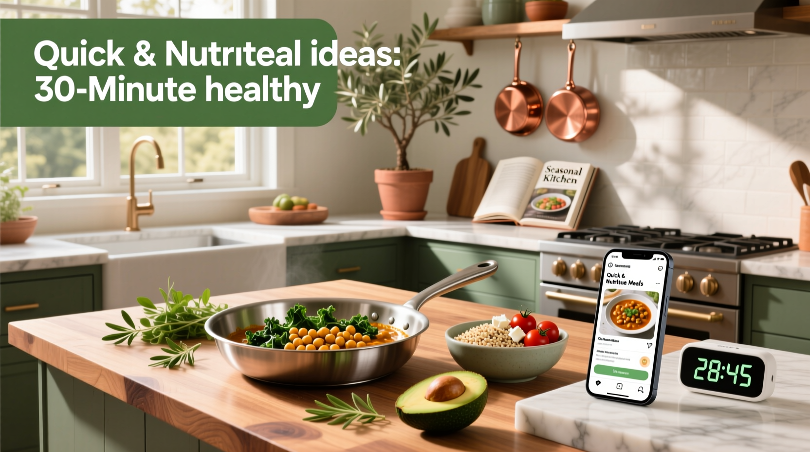 30 minute healthy meal ideas