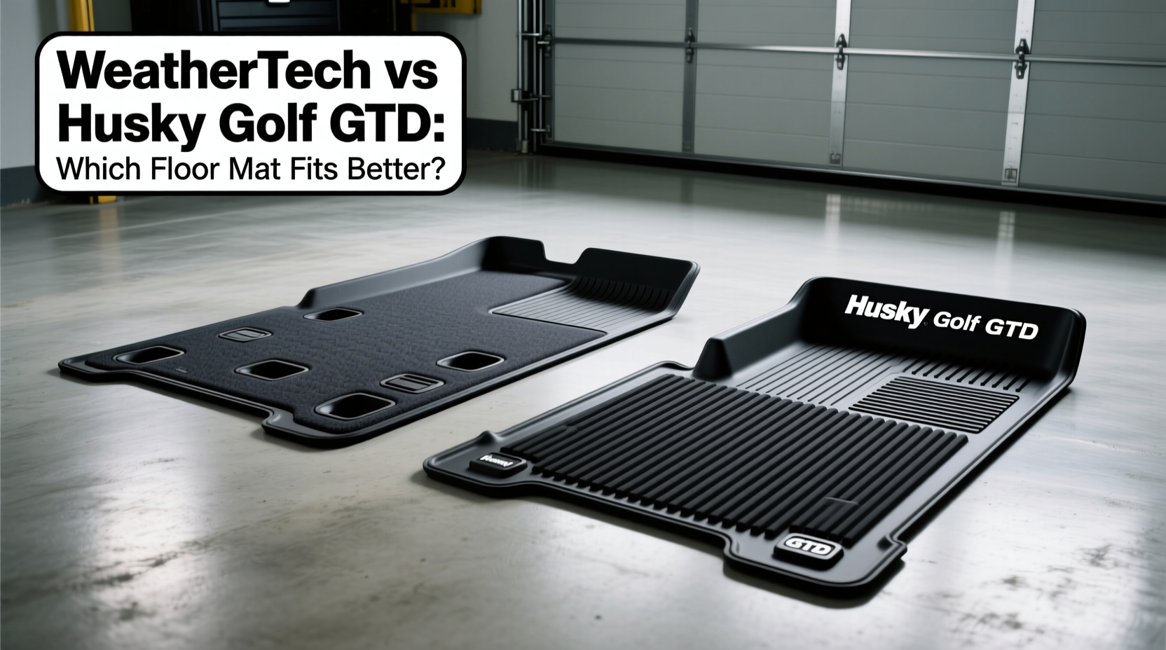 WeatherTech vs Husky Golf GTD: Which Floor Mat Fits Better?