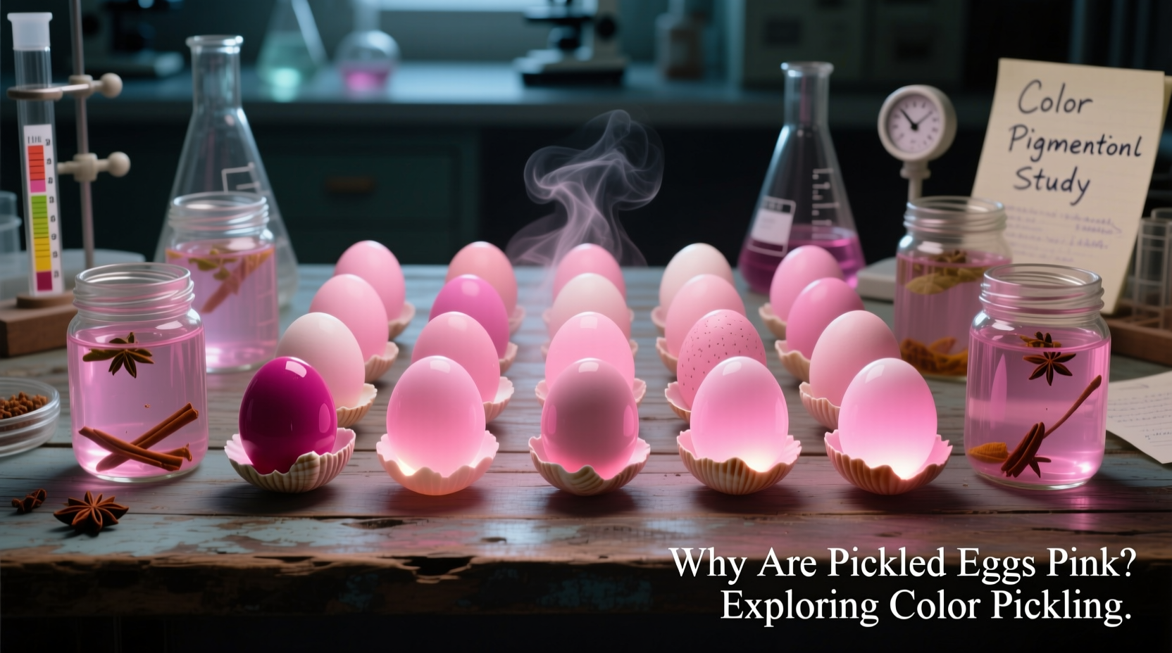 why are pickled eggs pink exploring color pickling
