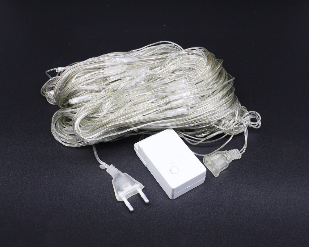 Outdoor/indoor decoration led string curtain fairy christmas net light