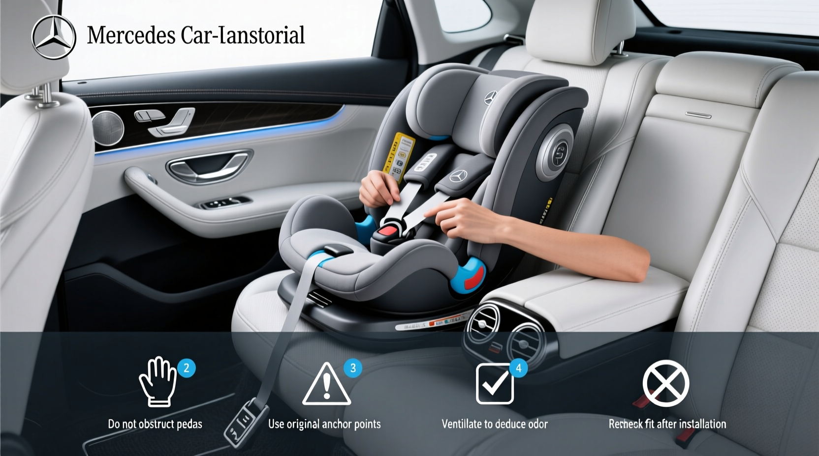mercedes child car seat transponder