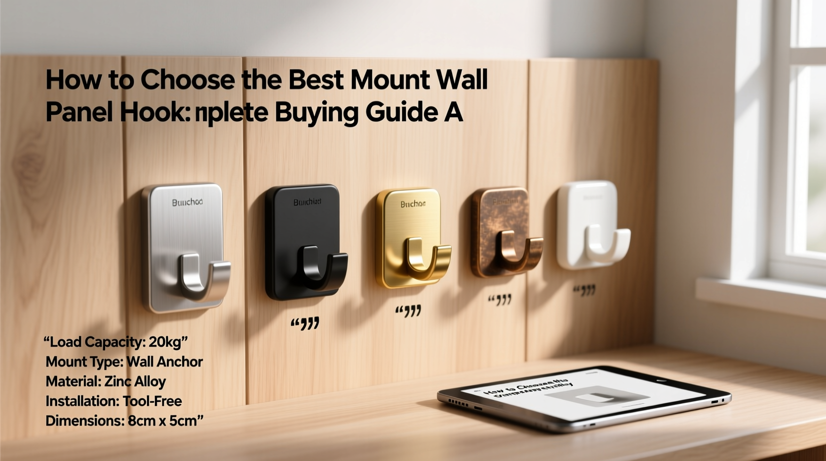 mount wall panel hook