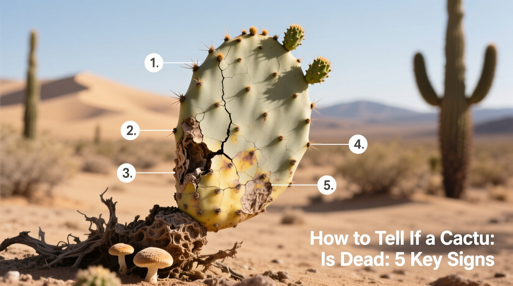 How to Tell If a Cactus Is Dead: 5 Key Signs