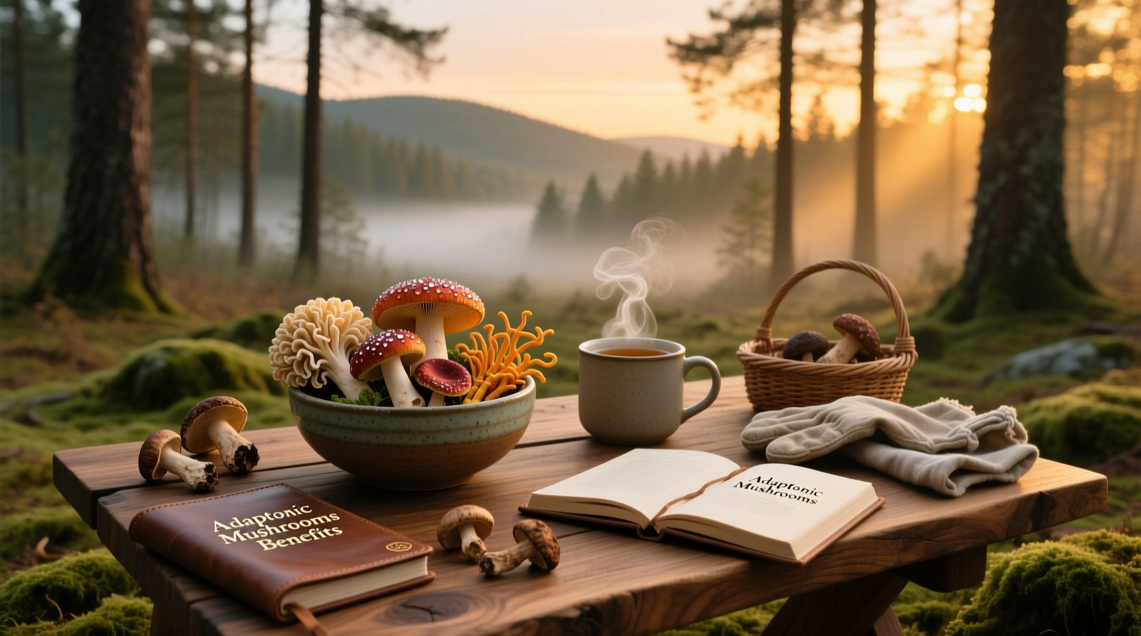 adaptogenic mushrooms benefits guide