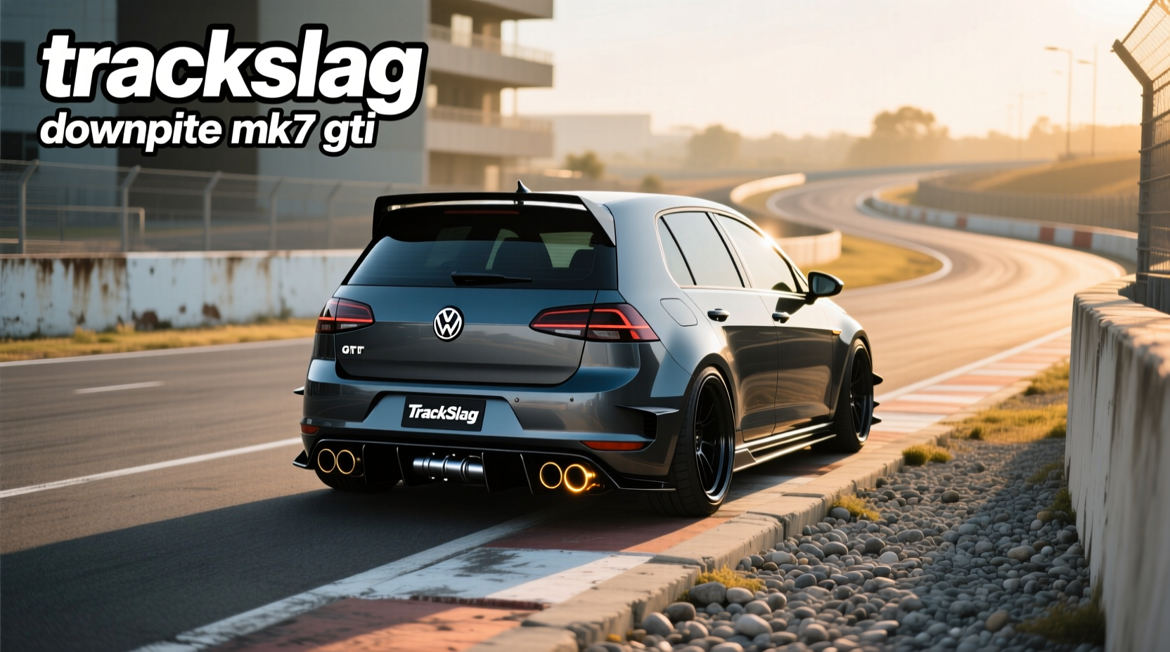 How does the Trackslag downpipe fit the MK7 GTI?