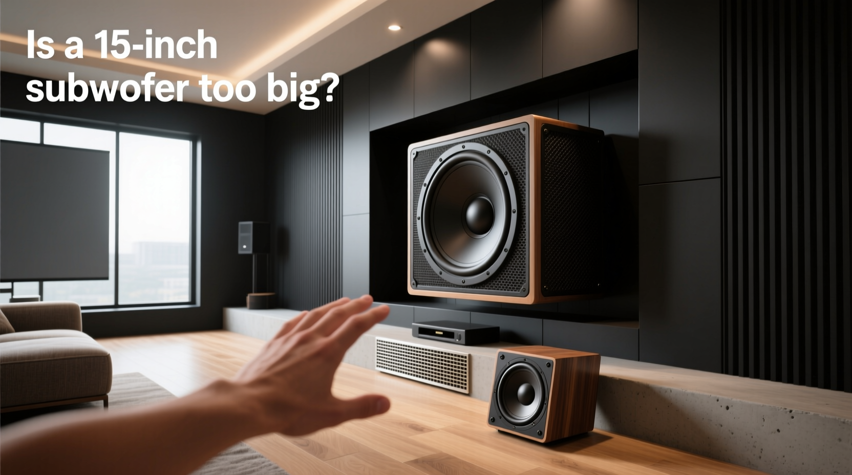 15 inch subwoofer box is it too big 