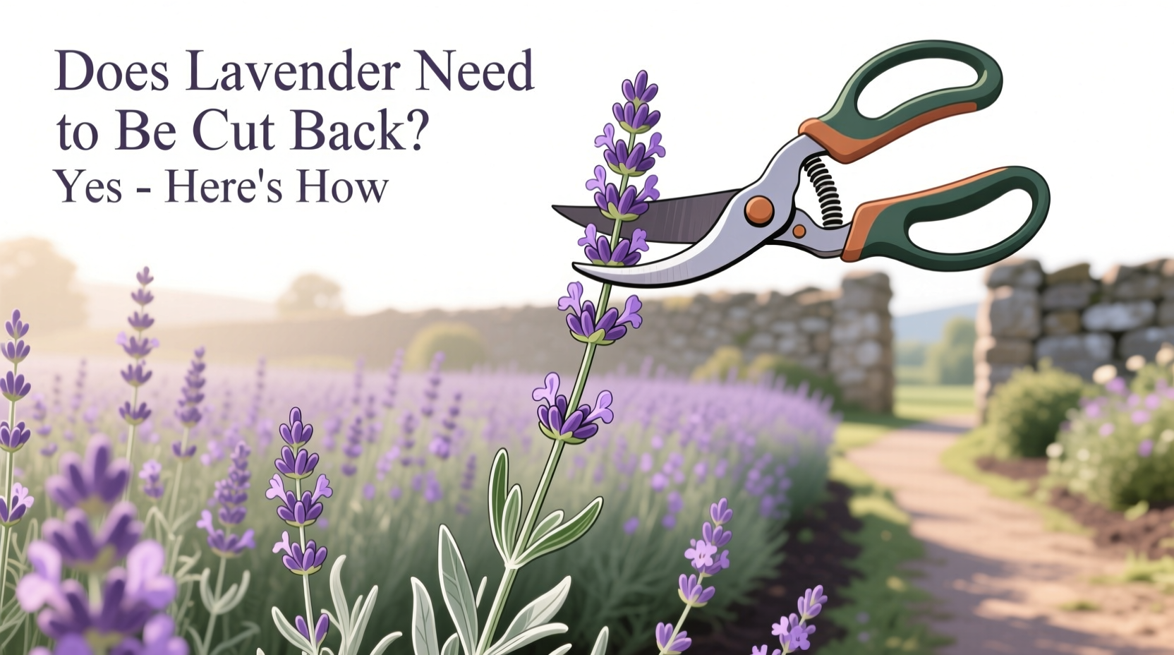 Does Lavender Need to Be Cut Back? Yes – Here's How