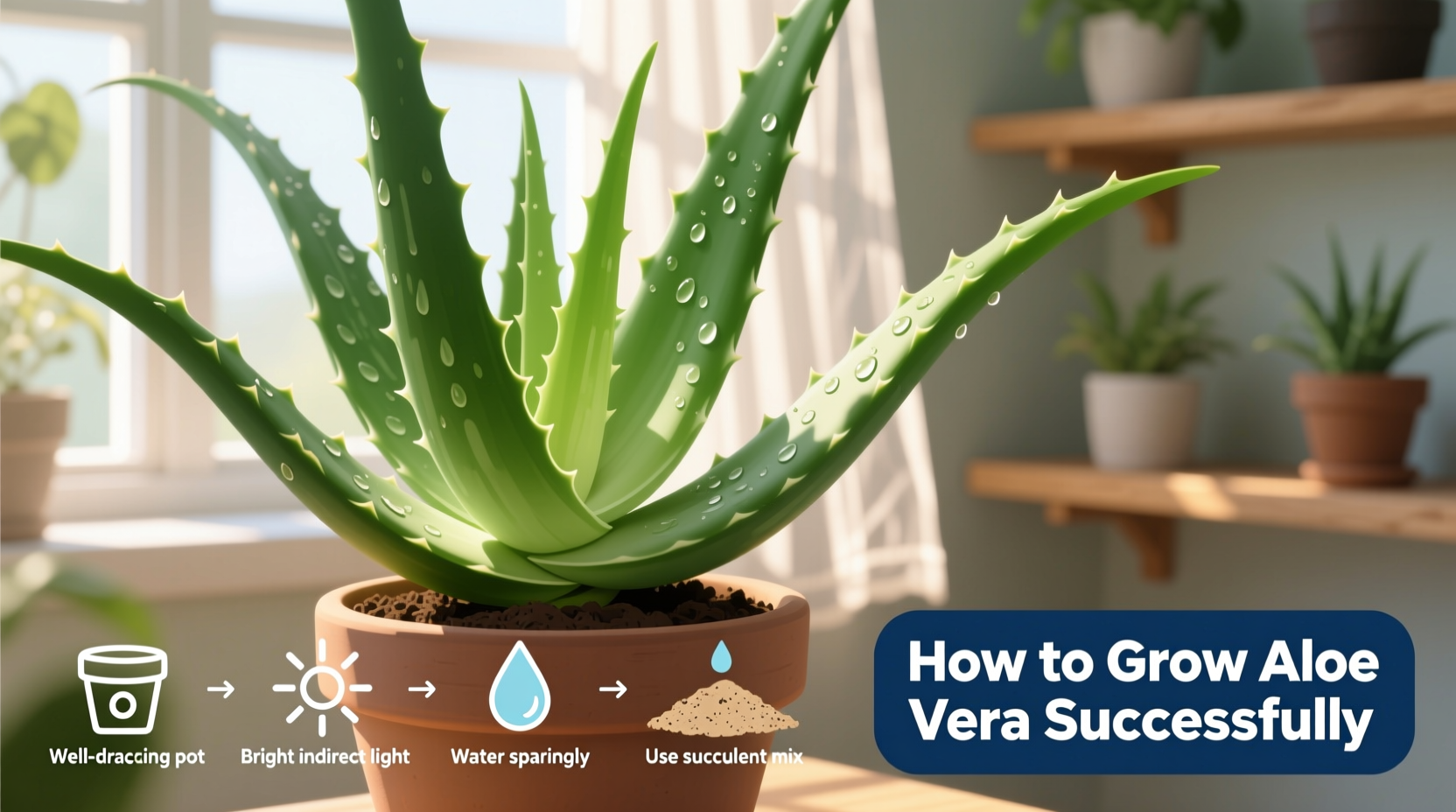how grow aloe vera