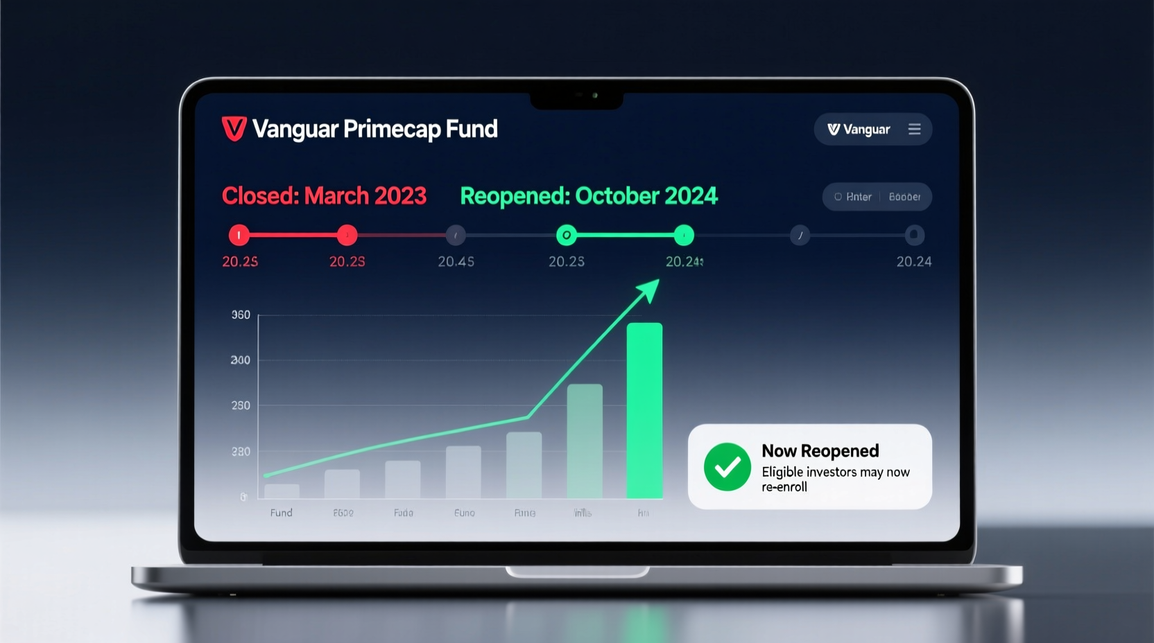 why was vanguard primecap closed its now reopened