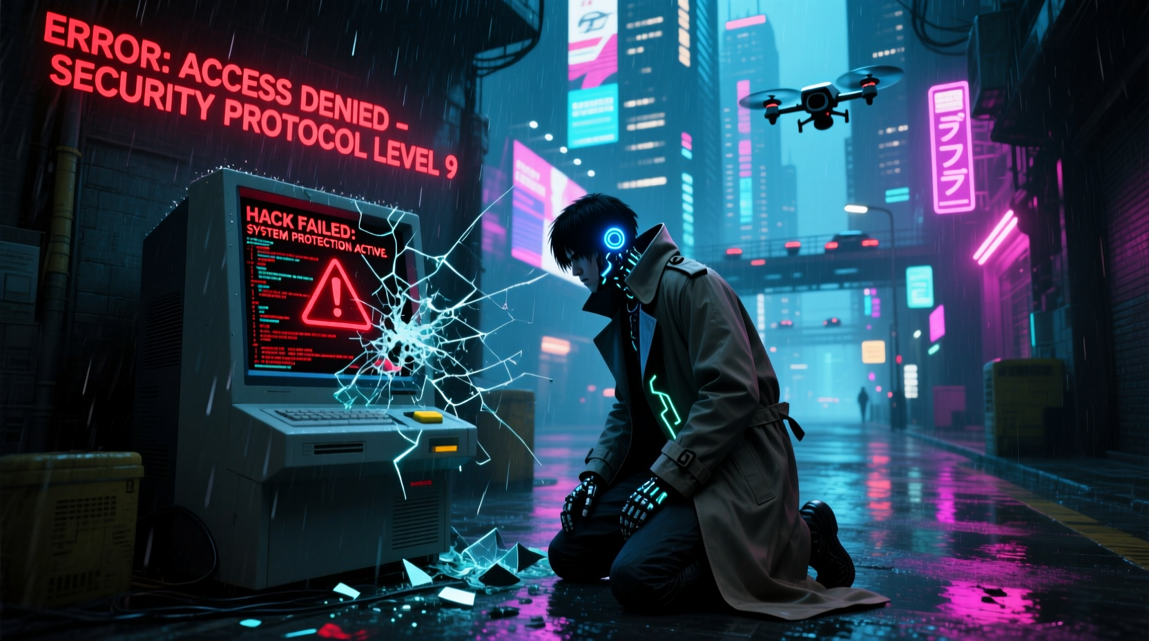 cyberpunk 2077 why cant i hack computers troubleshooting